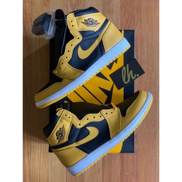 Size 10 Air Jordan 1 Retro OG High "Pollen" - Picture 6 of 6